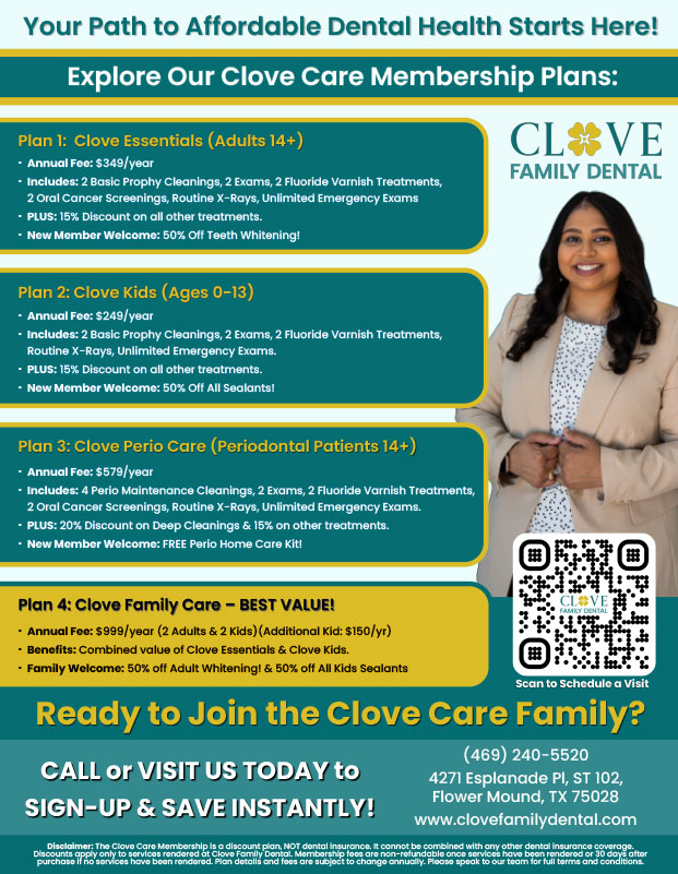 clove care membership plans flyer 8
